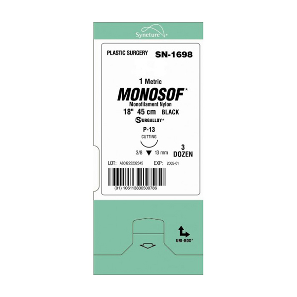 MONOSOF 4-0 3-8C 19MM PRECISION (36) 90CM